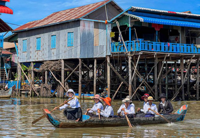 village flottant Tonlé Sap