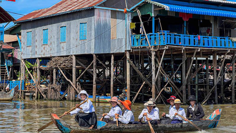 village flottant Tonlé Sap